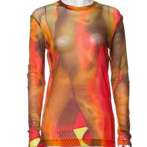Dries Van Noten sheer shirt